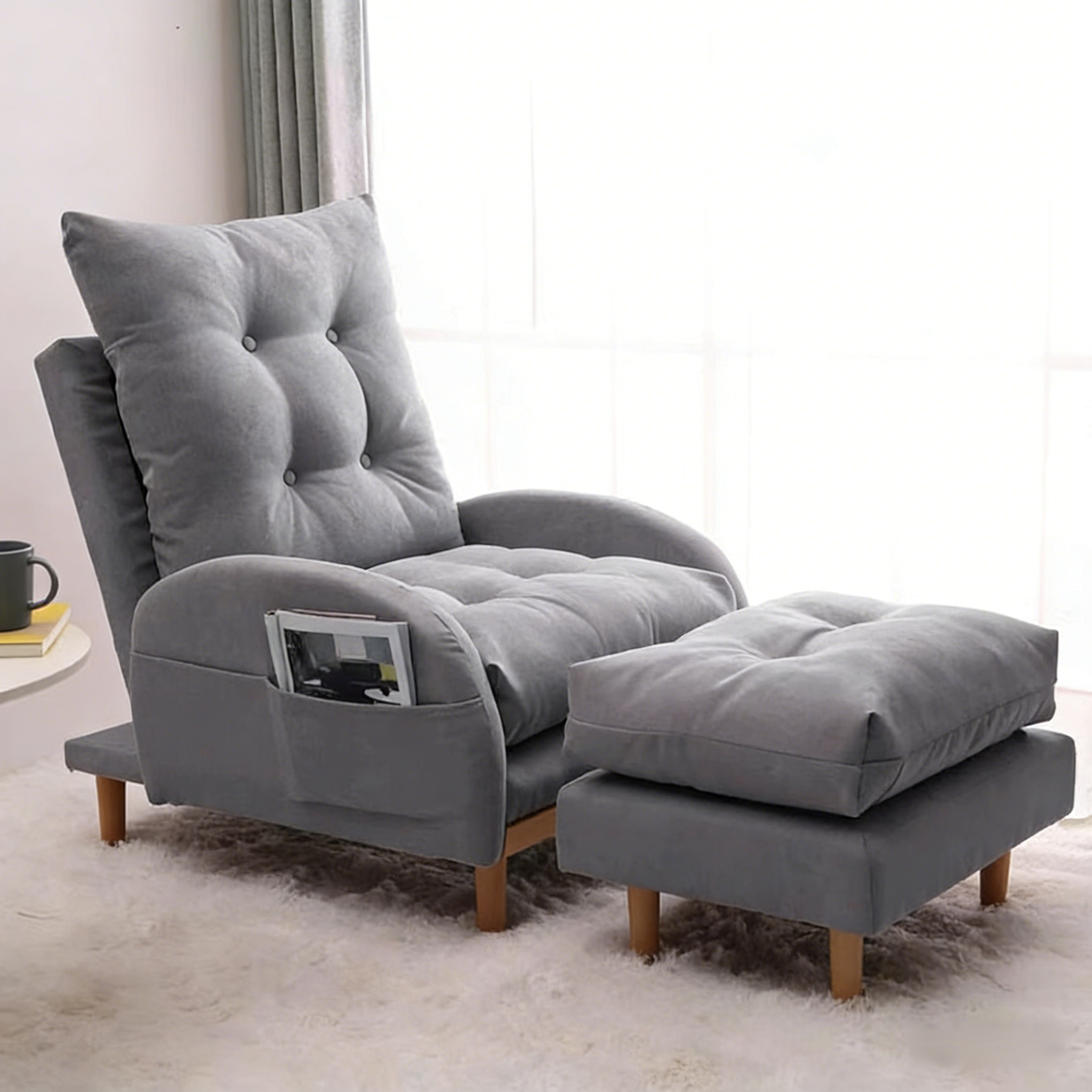 게으른 사람을 위한 등받이 소파 의자