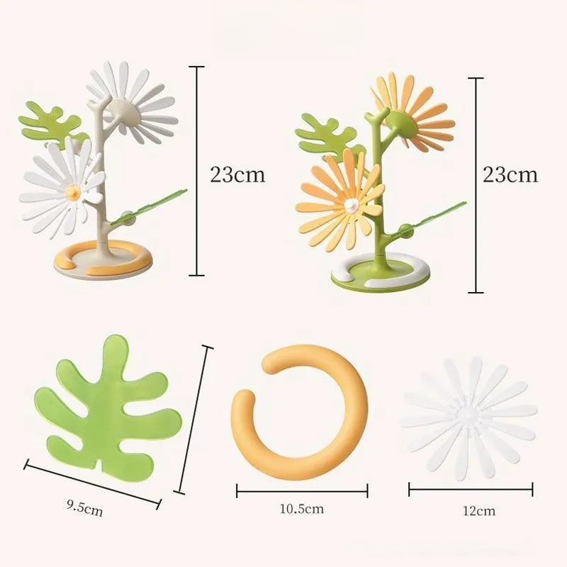 Odnímatelná podložka pod hrnec ve tvaru sedmikrásky