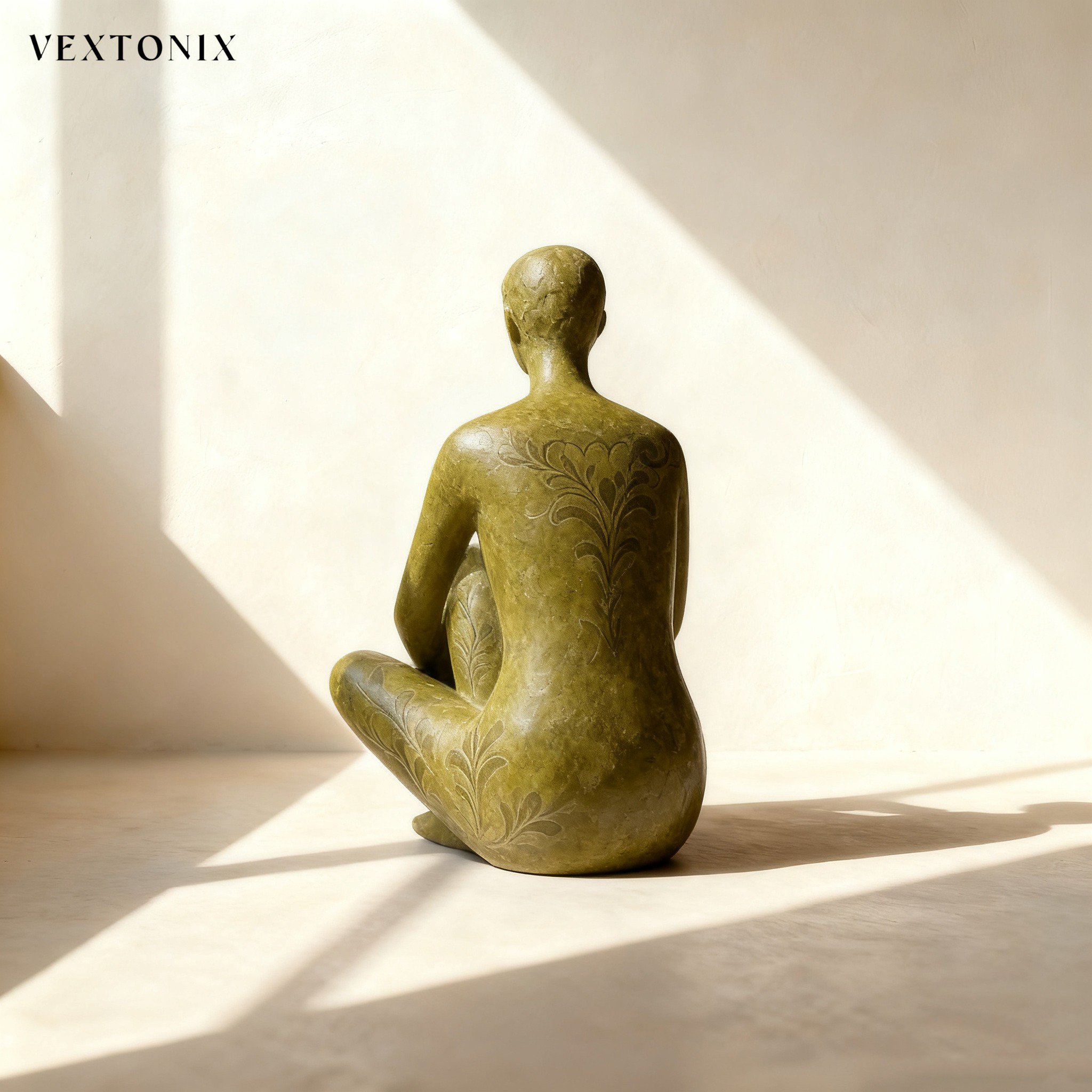 ศิลปะประติมากรรมมนุษย์ทรงนามธรรมตกแต่งบ้าน