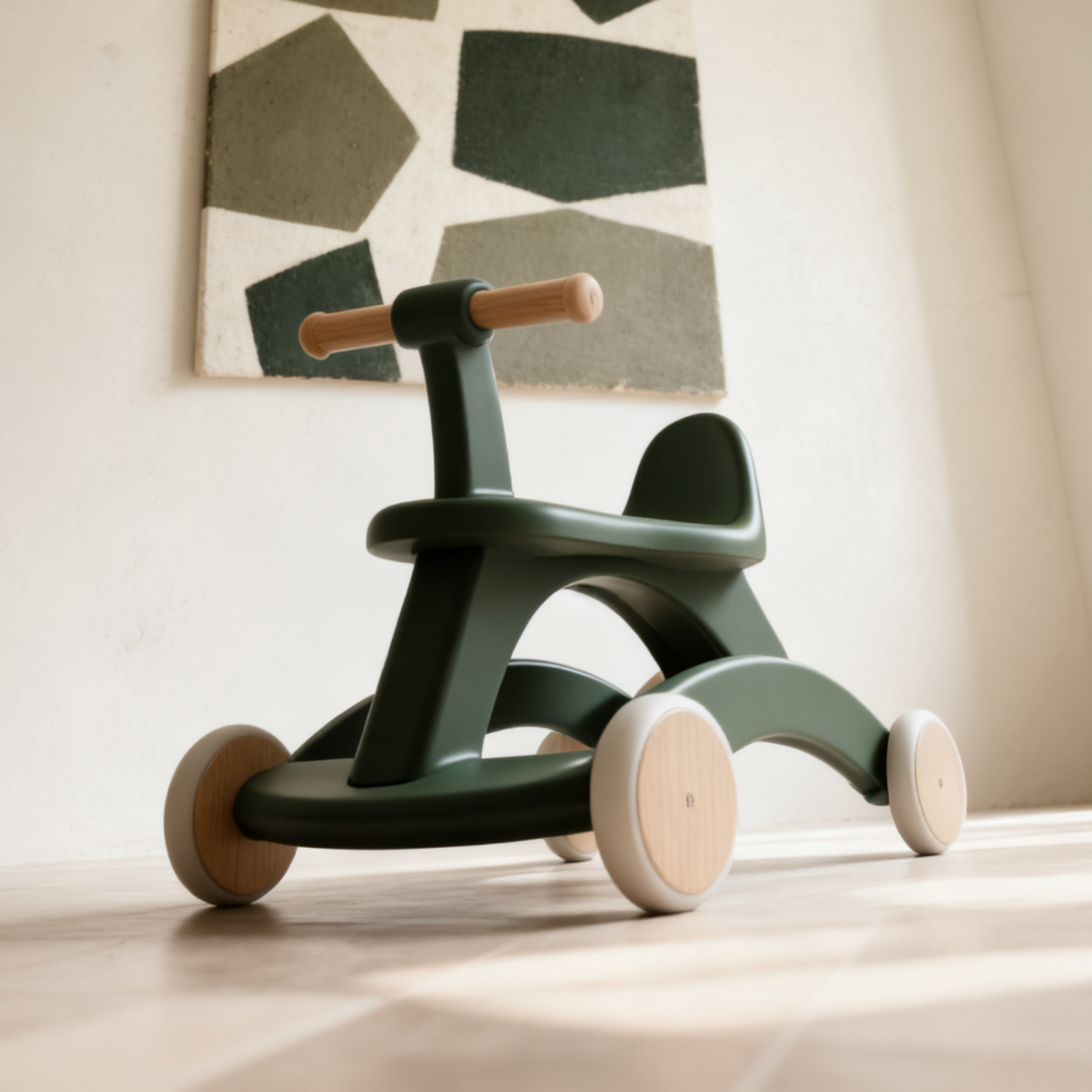 안전한 아동 보행기 정면 이미지