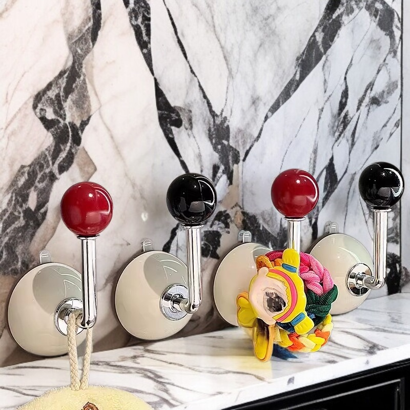 욕실 머리장식 수납 빨판 후크