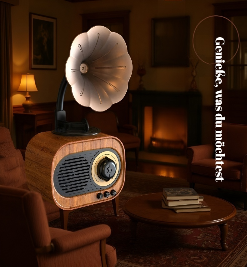 Bluetooth-Radio im Retro-Stil