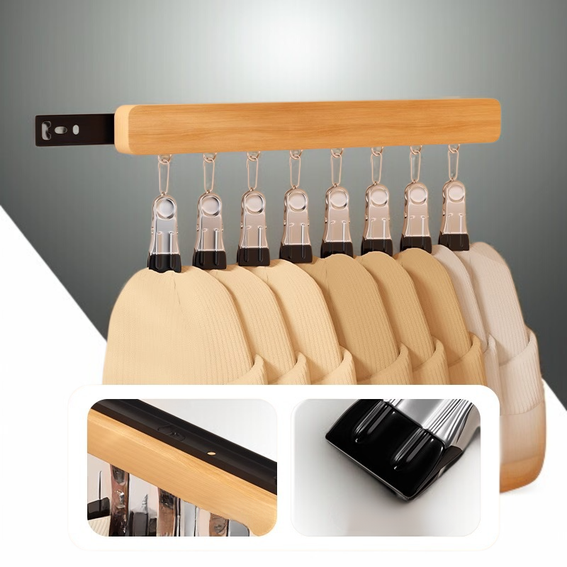 실용적인 디자인의 펀치 없는 옷걸이