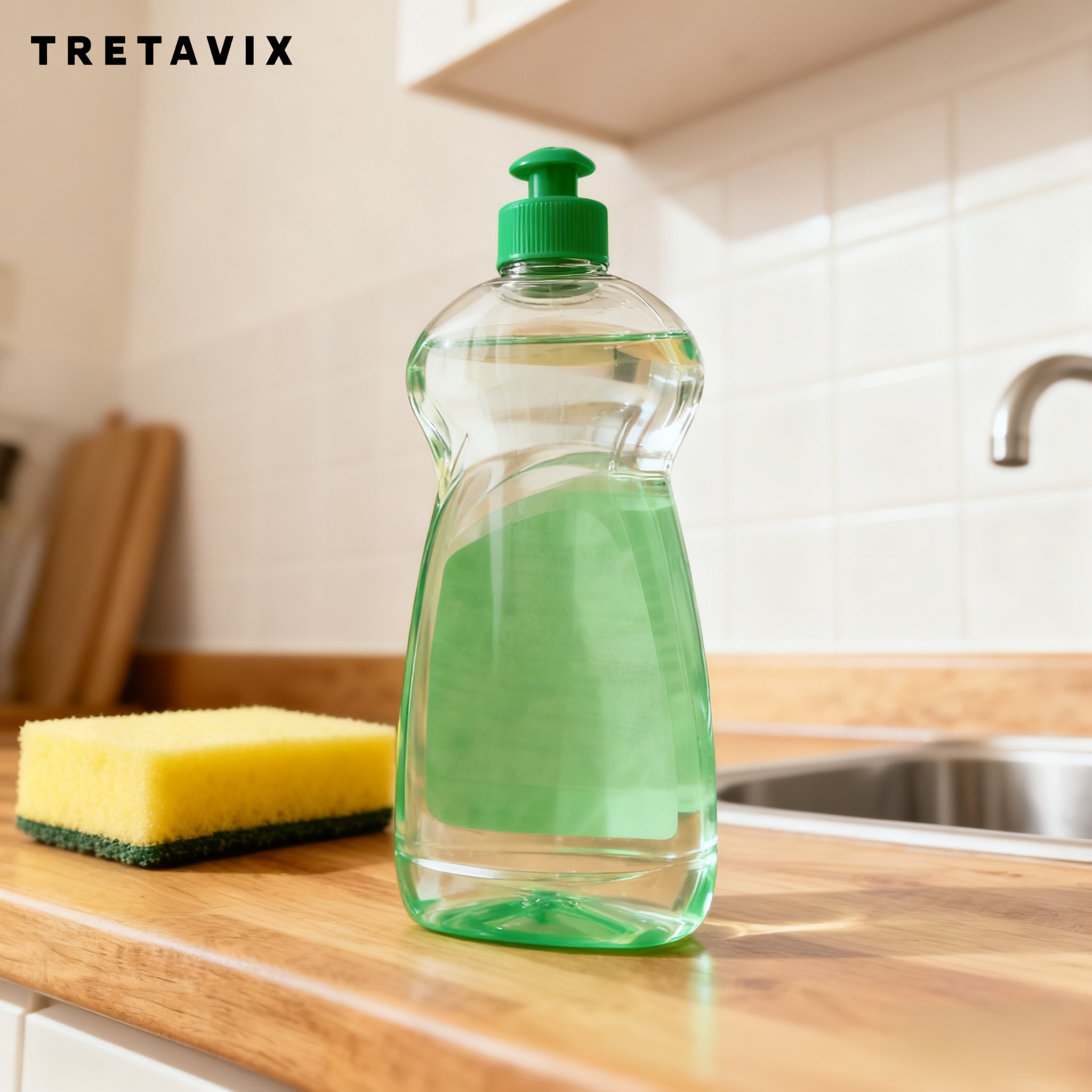 น้ำยาล้างจานมะนาว ขจัดคราบมันอย่างอ่อนโยนและอ่อนโยนต่อมือ (5 ขวด)