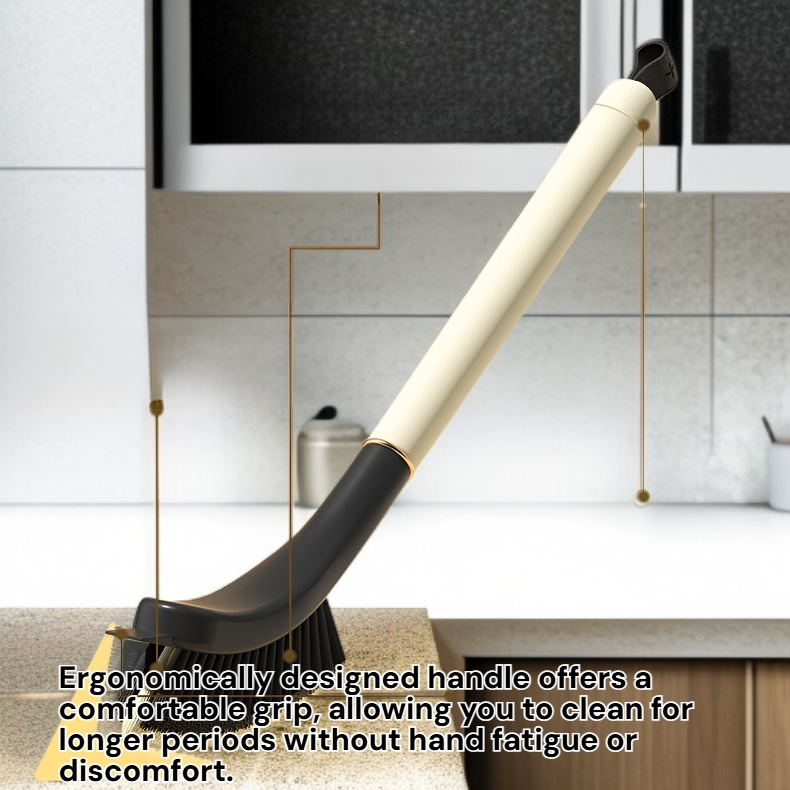 Gap Brush, Curved Head, Double Bristle Top