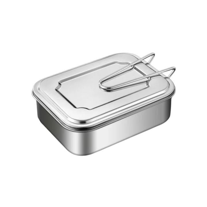 Unterteilte Edelstahl-Lunchbox