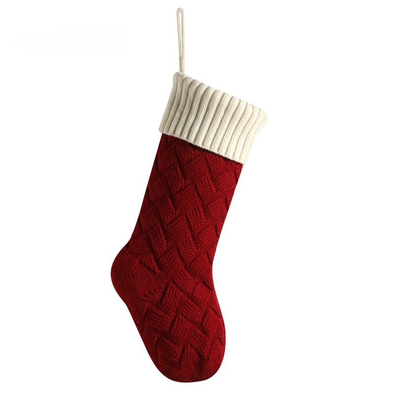성탄절 양말 사탕 선물백 장식품