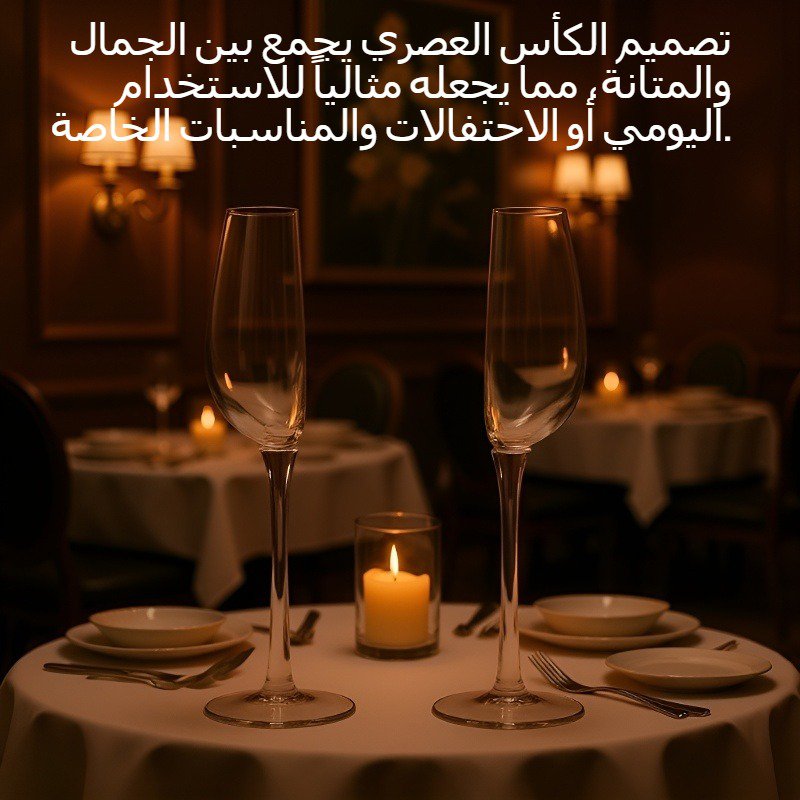 زجاج بلوري أحمر كأس النبيذ