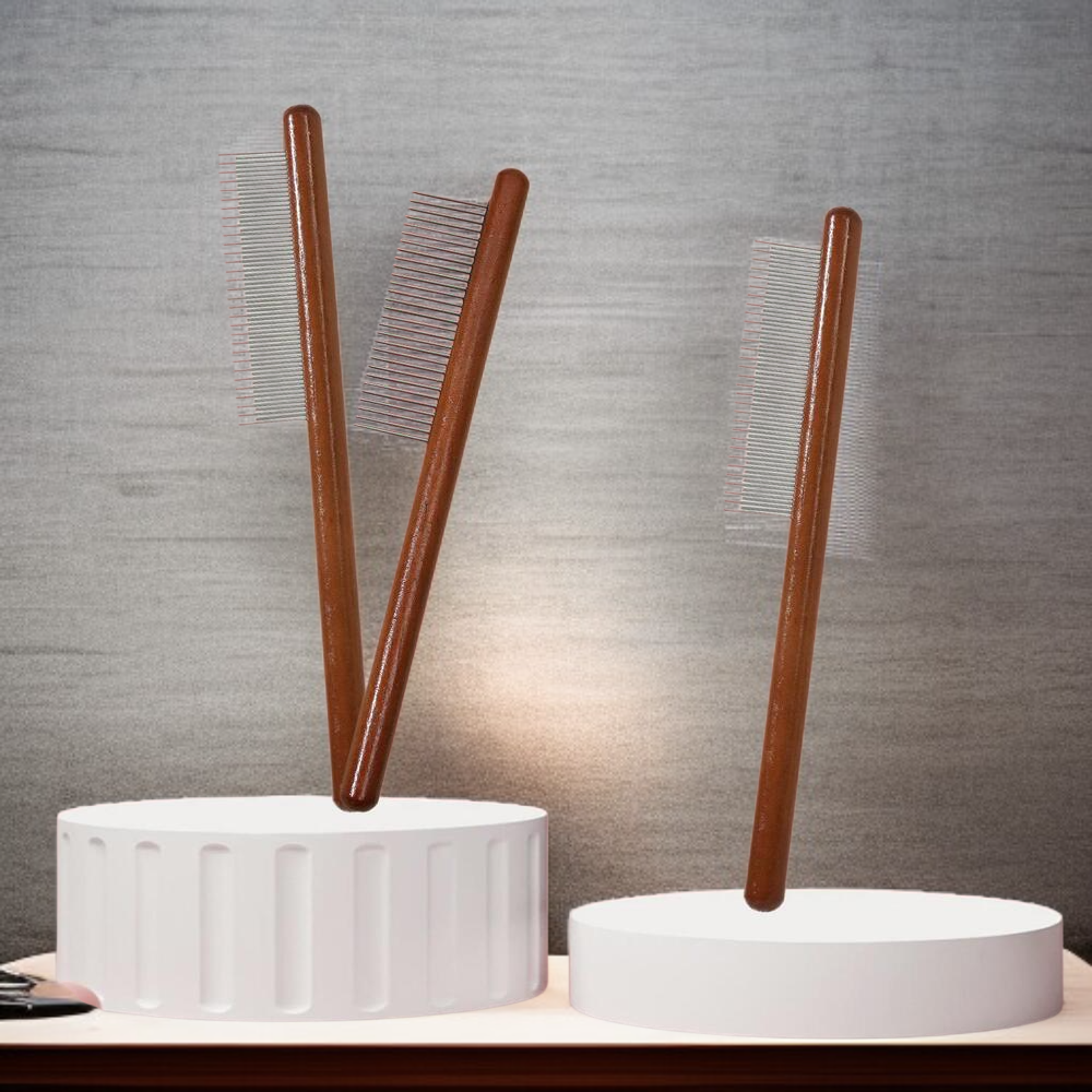 ステンレス製の細歯コーム