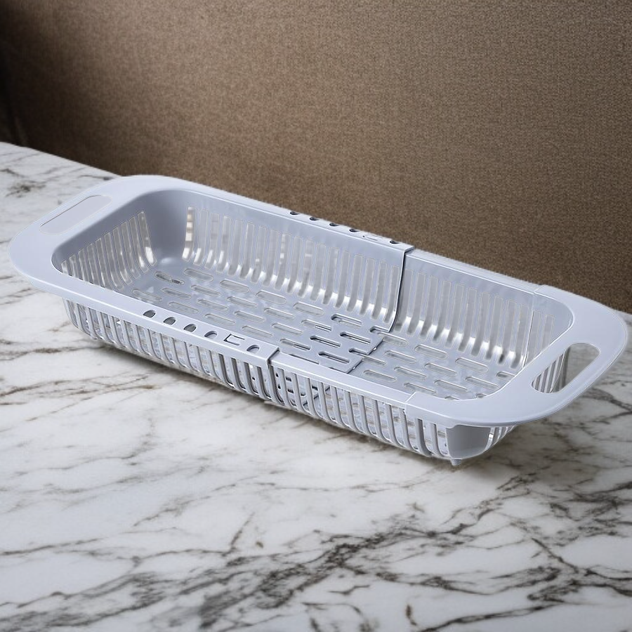 洗剤やスポンジを収納できる流し台ラック