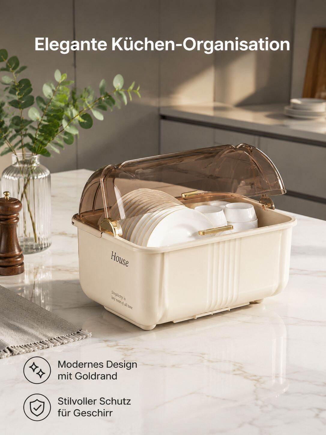 Kitchen Aufbewahrungsbox für Geschirr