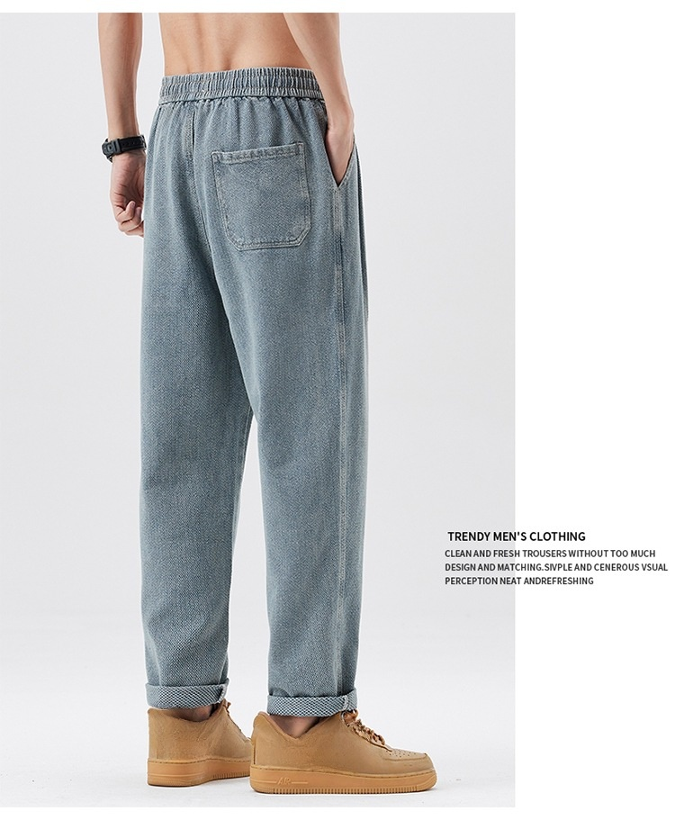 Lässige Herren Jeans, Sternenhimmel Muster