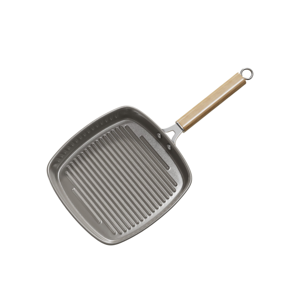 กระทะเซรามิกเคลือบไม่เคลือบสำหรับสเต็ก