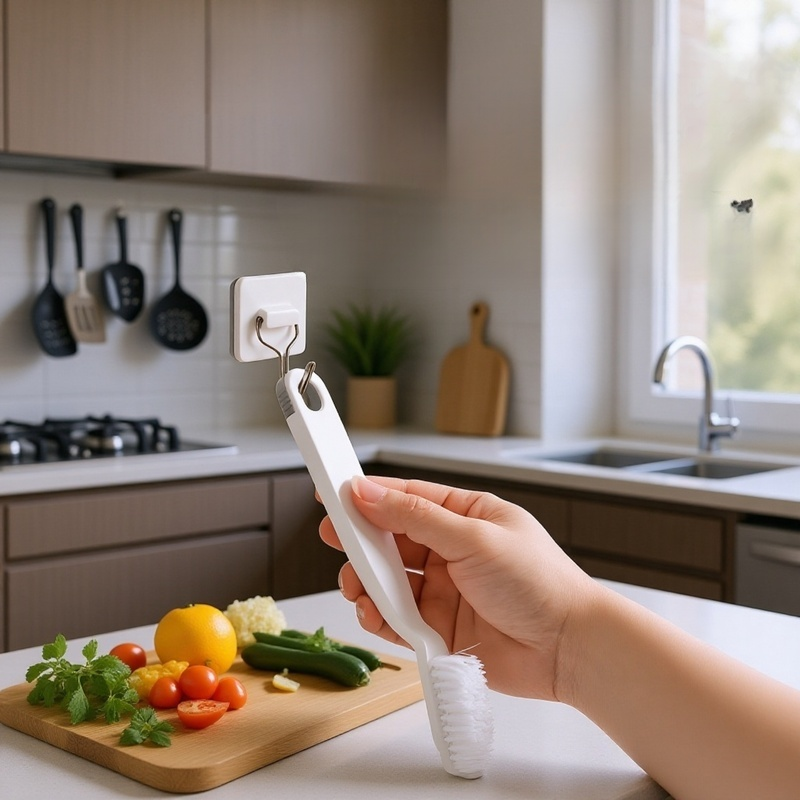 コーナーの汚れ落としに最適なブラシ