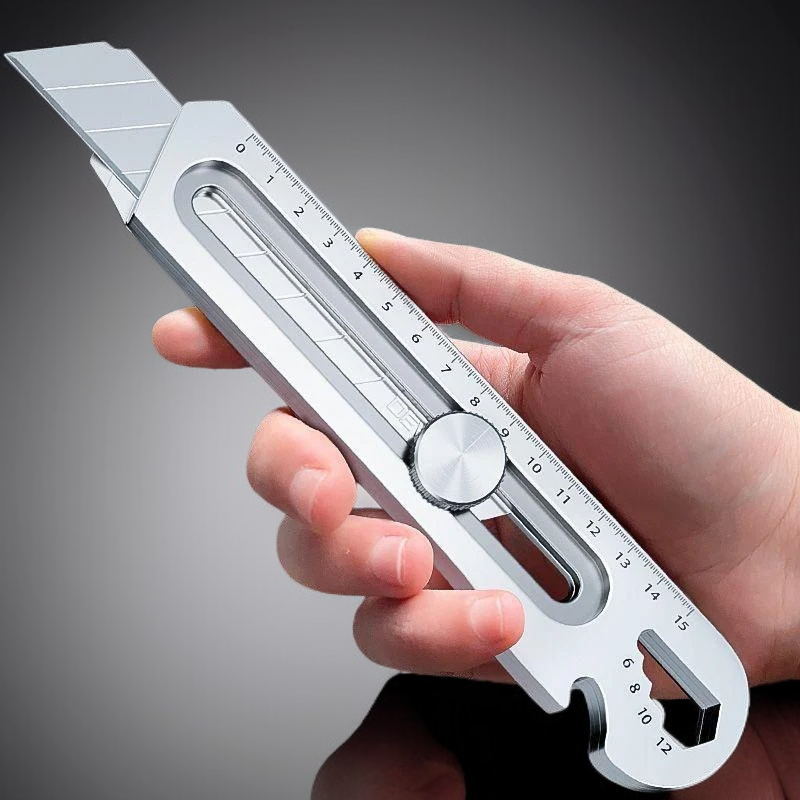 Six-in-one multifunctional stainless steel utility knife