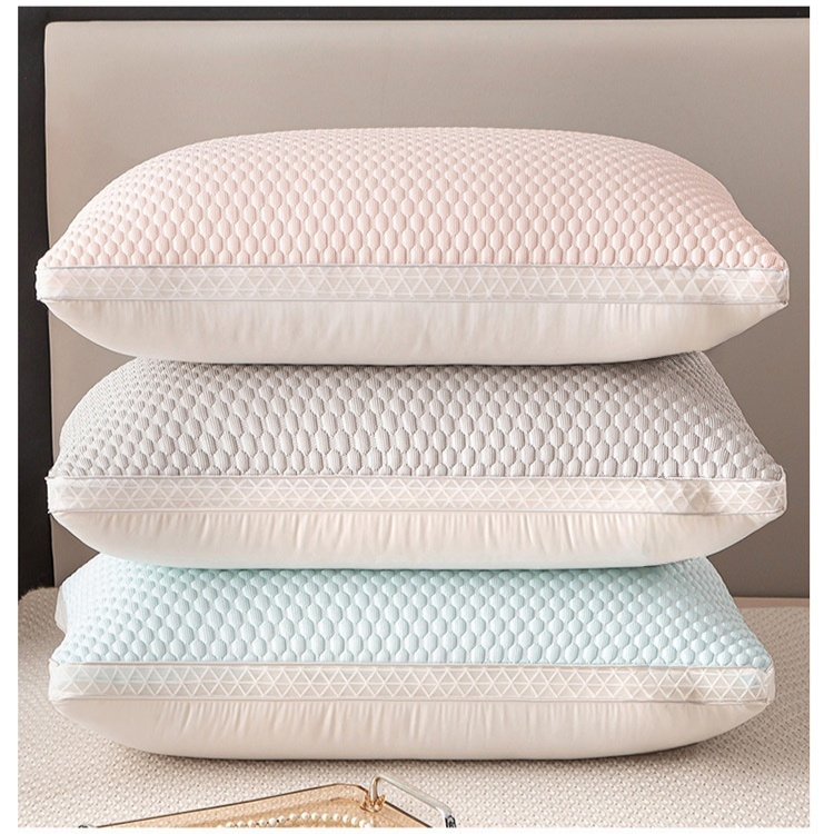 여름용 쿨 통기성 경추 베개