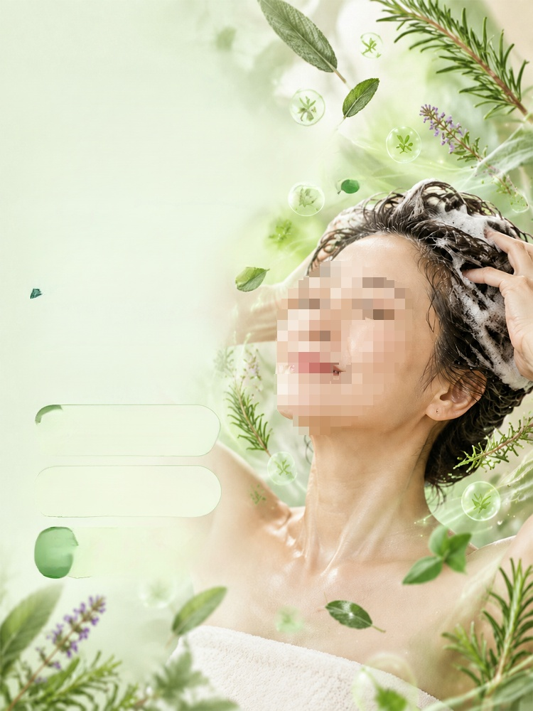 植物由来で低刺激な黒染めヘアカラー