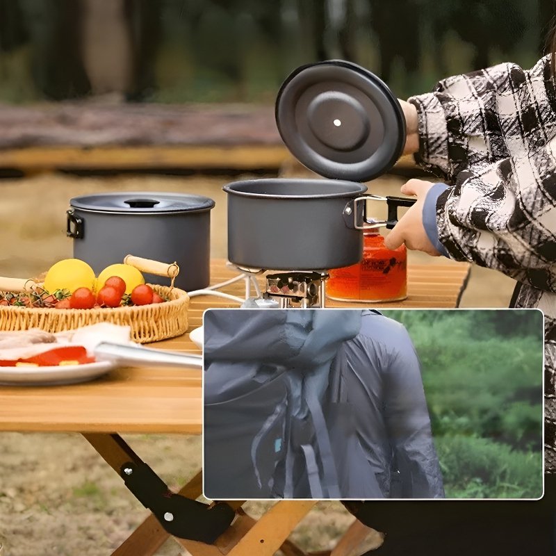 多機能キャンプ・ピクニック用鍋