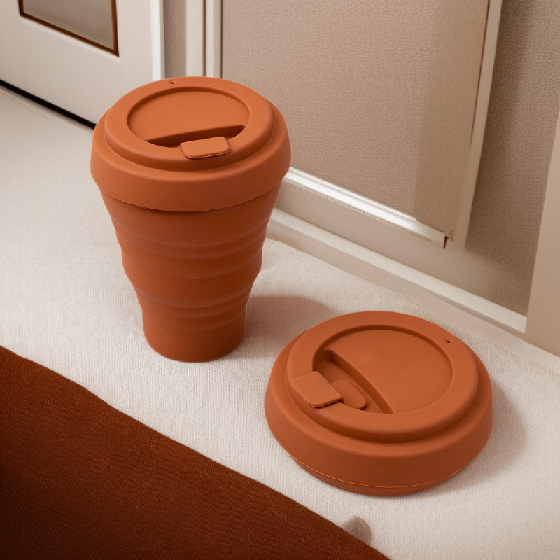  Vaso plegable de silicona suave