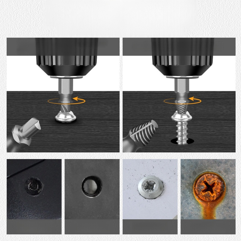 Multi functional screw extractor