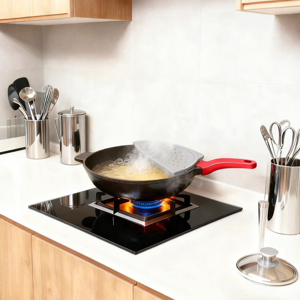 Multi-Functional Silicone Hollow Pot Lid