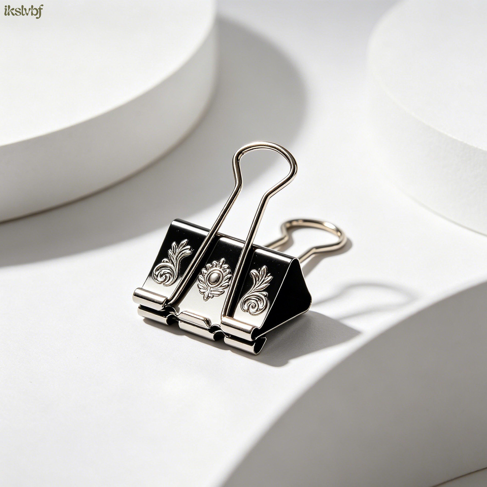 Durable metal binder clips for office and school