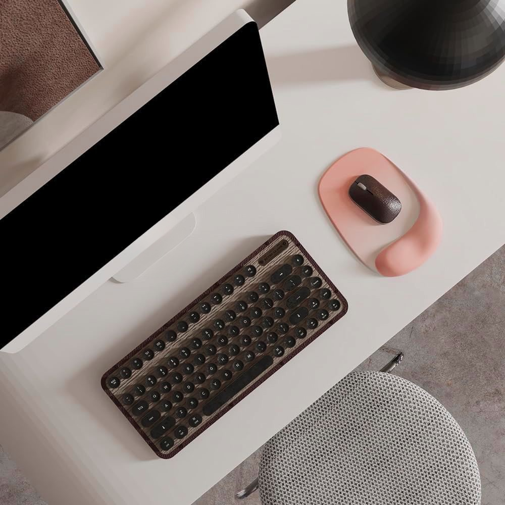 漸變色曲線按摩護腕滑鼠墊