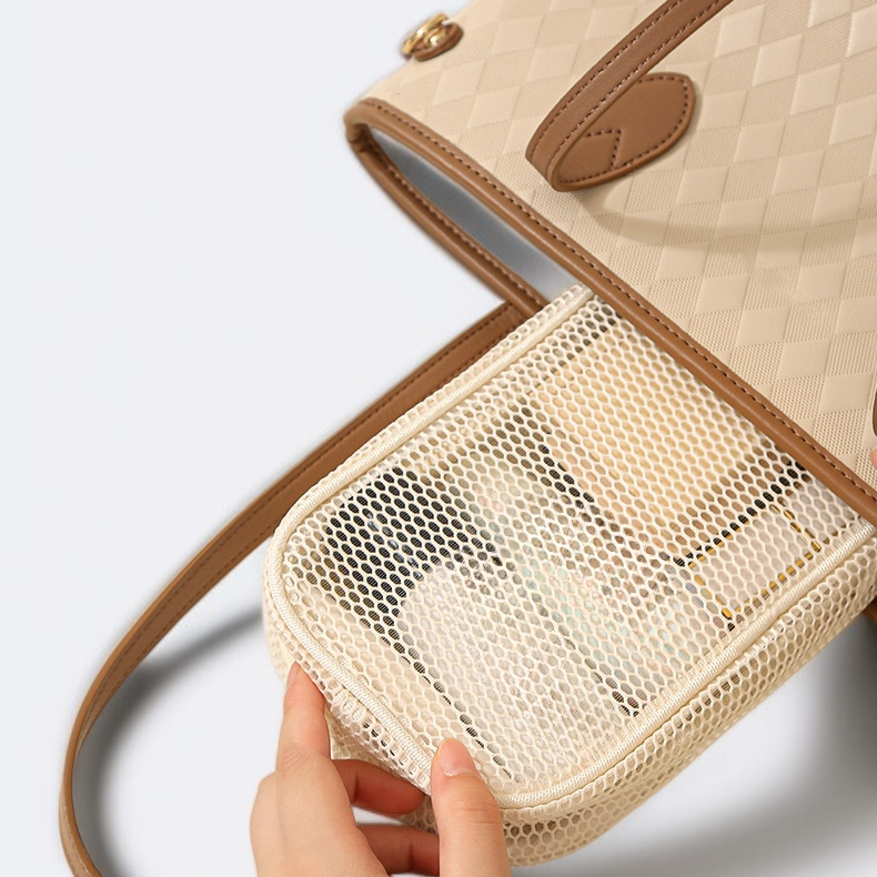 대용량 세면용품 및 화장품 수납백