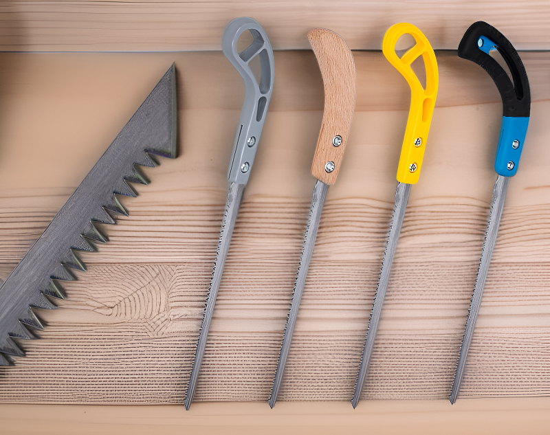 Mini-Garten-Holzsäge mit ergonomischem Griff