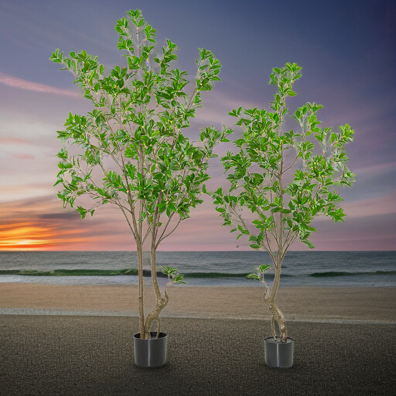 室内大型フロアデコレーション フェイクモンステラ鉢植え