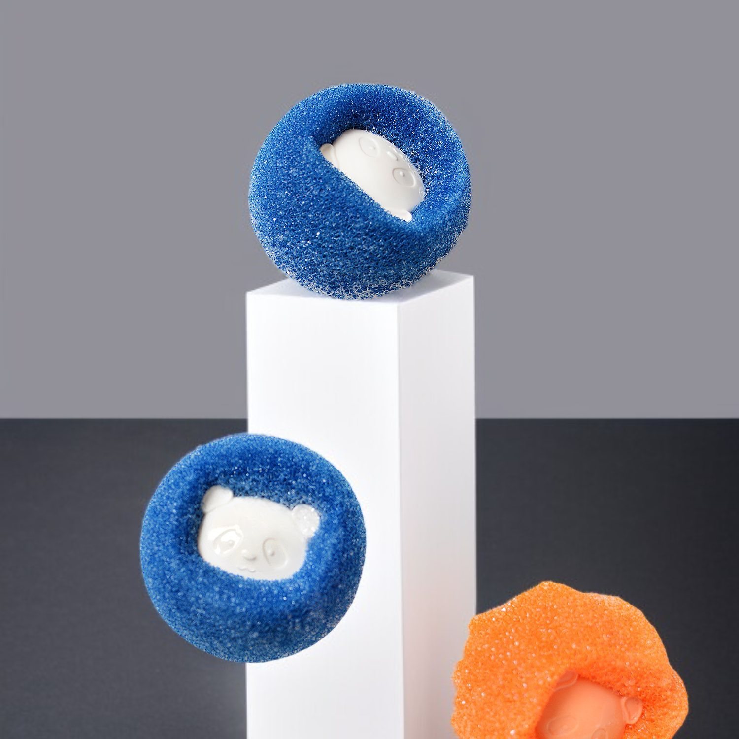 Lint roller, laundry ball, stain remover, anti-tangling lint remover for washing machines