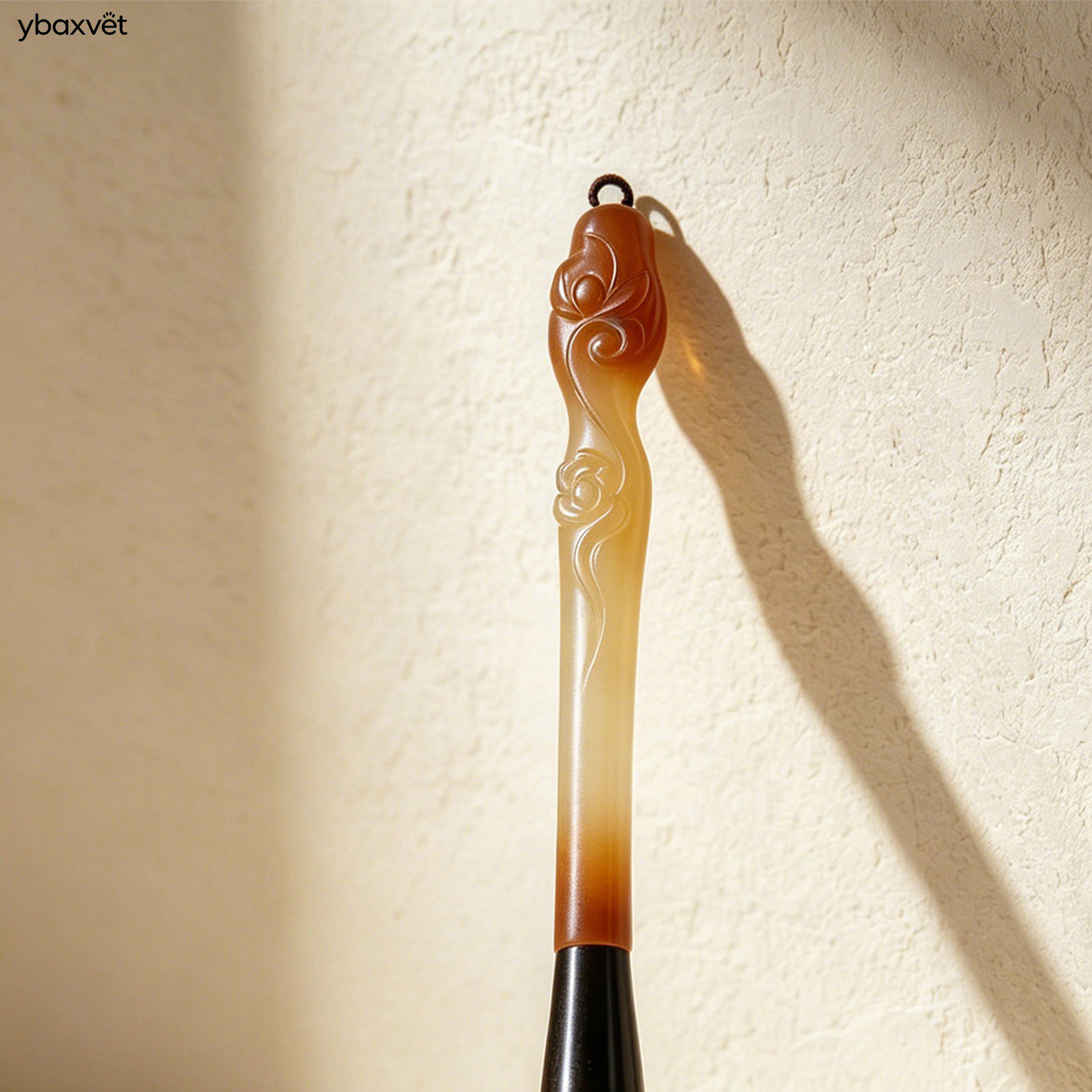 Carved calligraphy brushes (3 pieces)