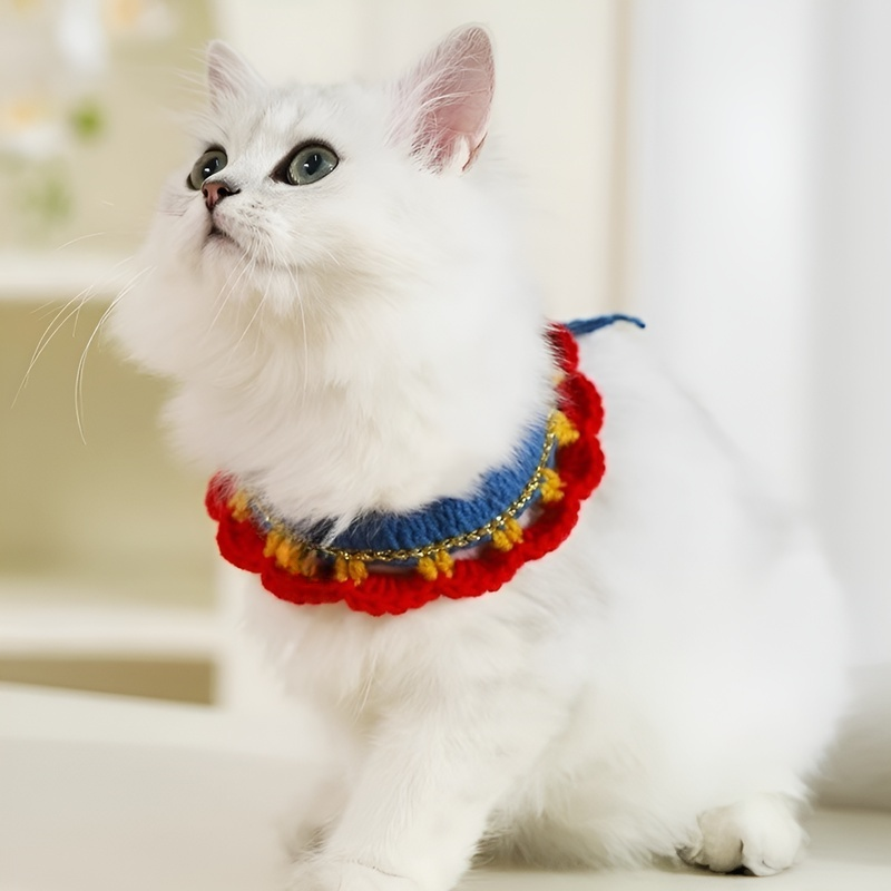 ปลอกคอแมวแฟชั่น สร้อยคอตกแต่ง