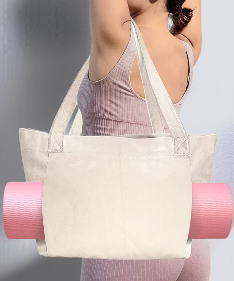 손잡이가 있는 요가매트 수납팩