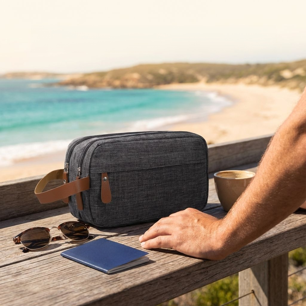 Aufbewahrungstasche für Reise-Toilettenartikel für Herren