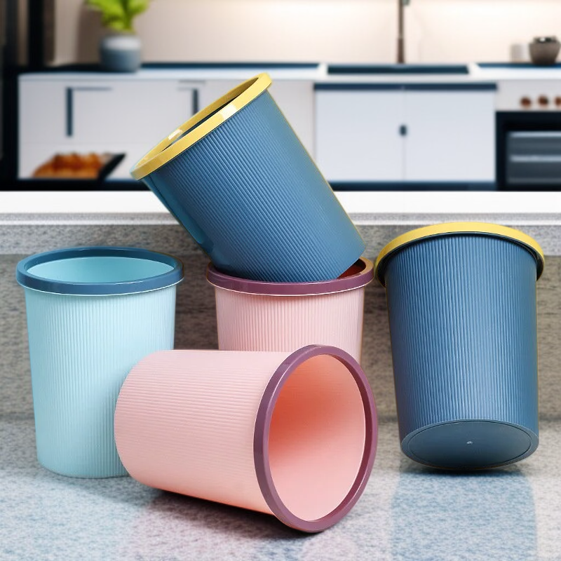 Contenedor de basura grande sin tapa para hogar, cocina, baño y sala de estar