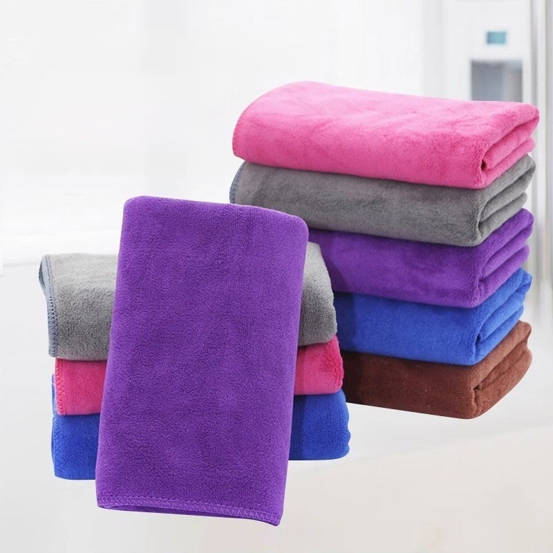 부드럽고 흡수력이 뛰어난 초미세 섬유 작은 수건