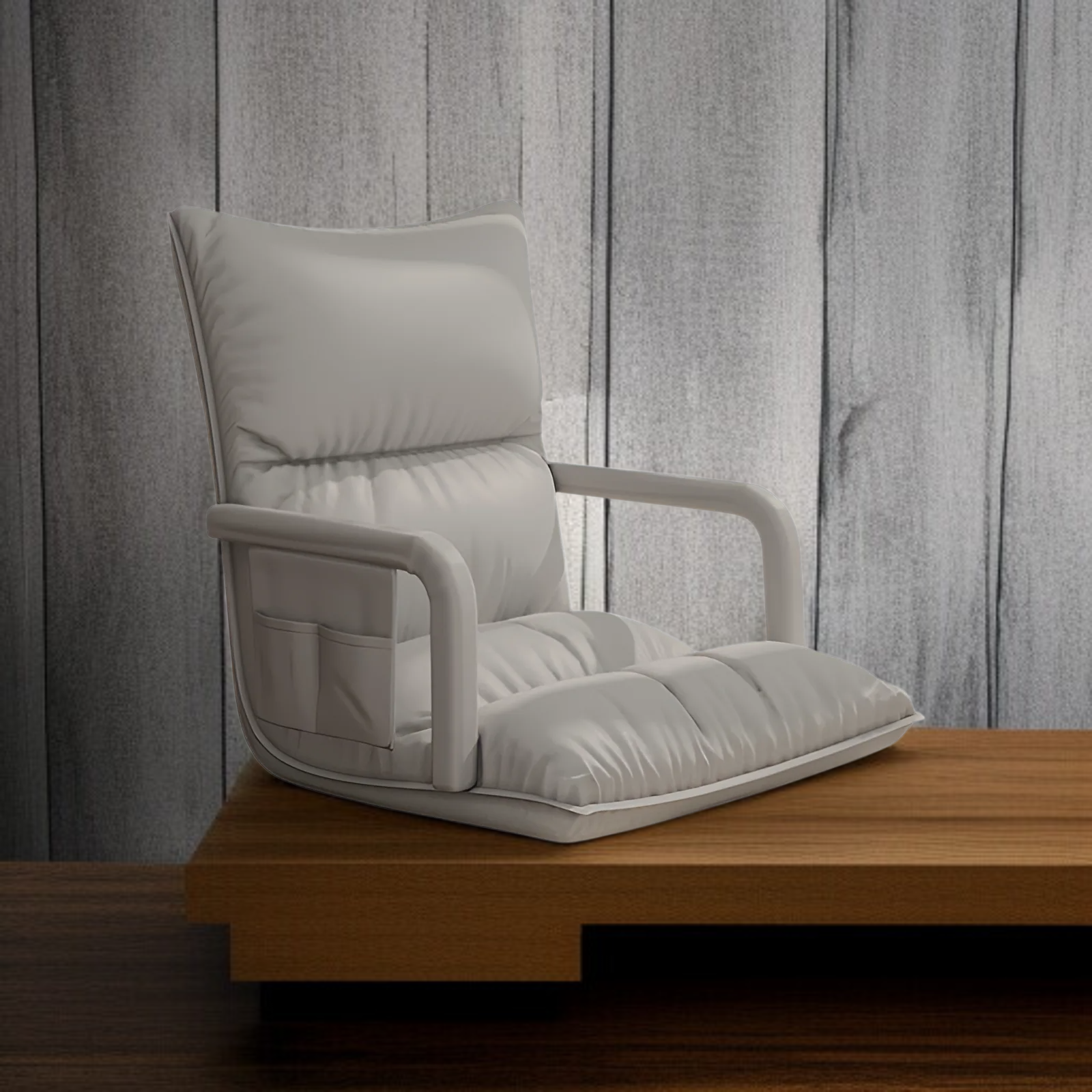 Fauteuil en cuir PU ergonomique et élégant, imperméable et anti-salissures