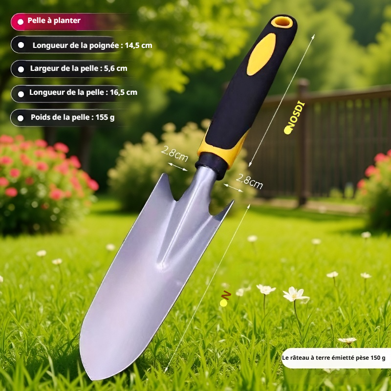 Pelle ergonomique idéale pour planter des arbres