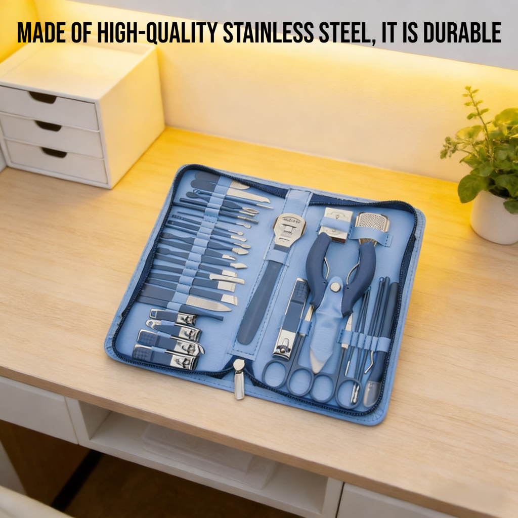 Multi-functional nail clipper tool set