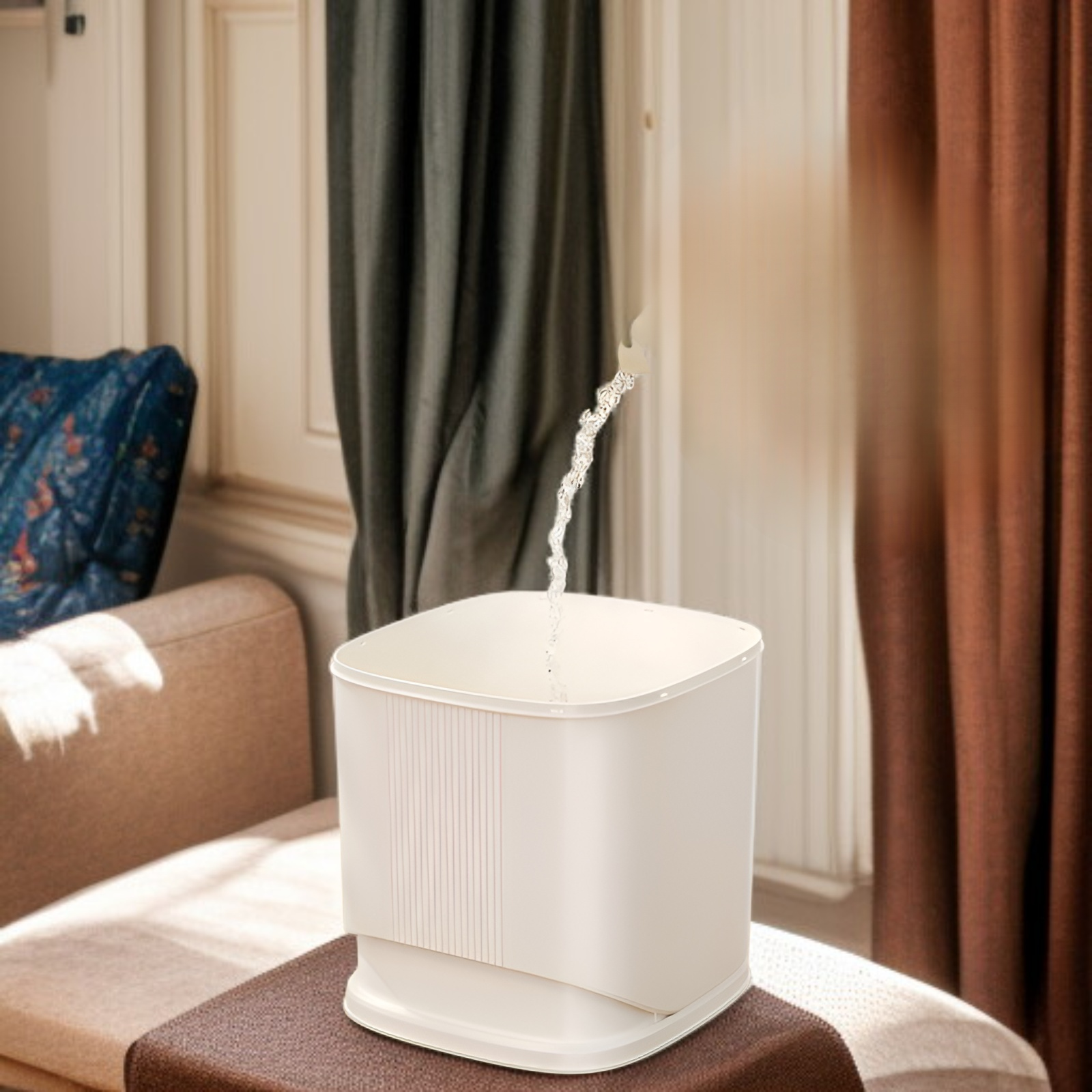 Insekten- und feuchtigkeitsgeschützte, versiegelte Einbau-Reisbox für die Küche