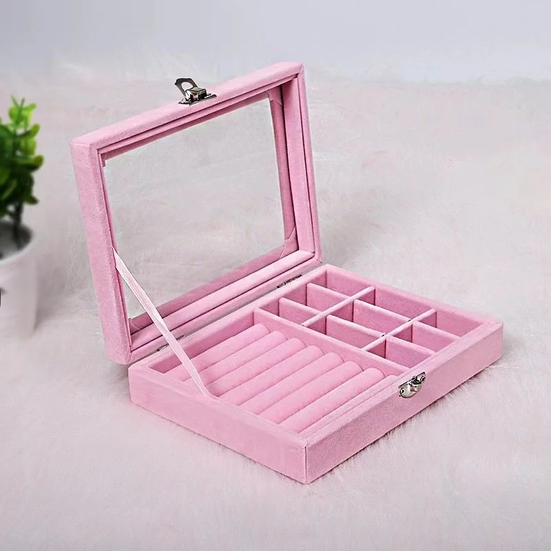 Exquisite high-end storage box, earring and accessory box