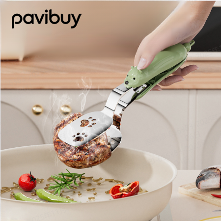 คลิปหนีบอาหารสแตนเลส 2-in-1 (2 ชิ้น)