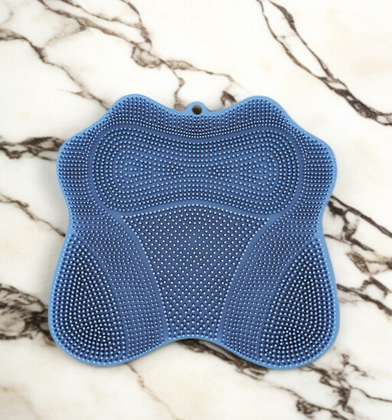 욕실에서 사용하는 실리콘 마사지 도구