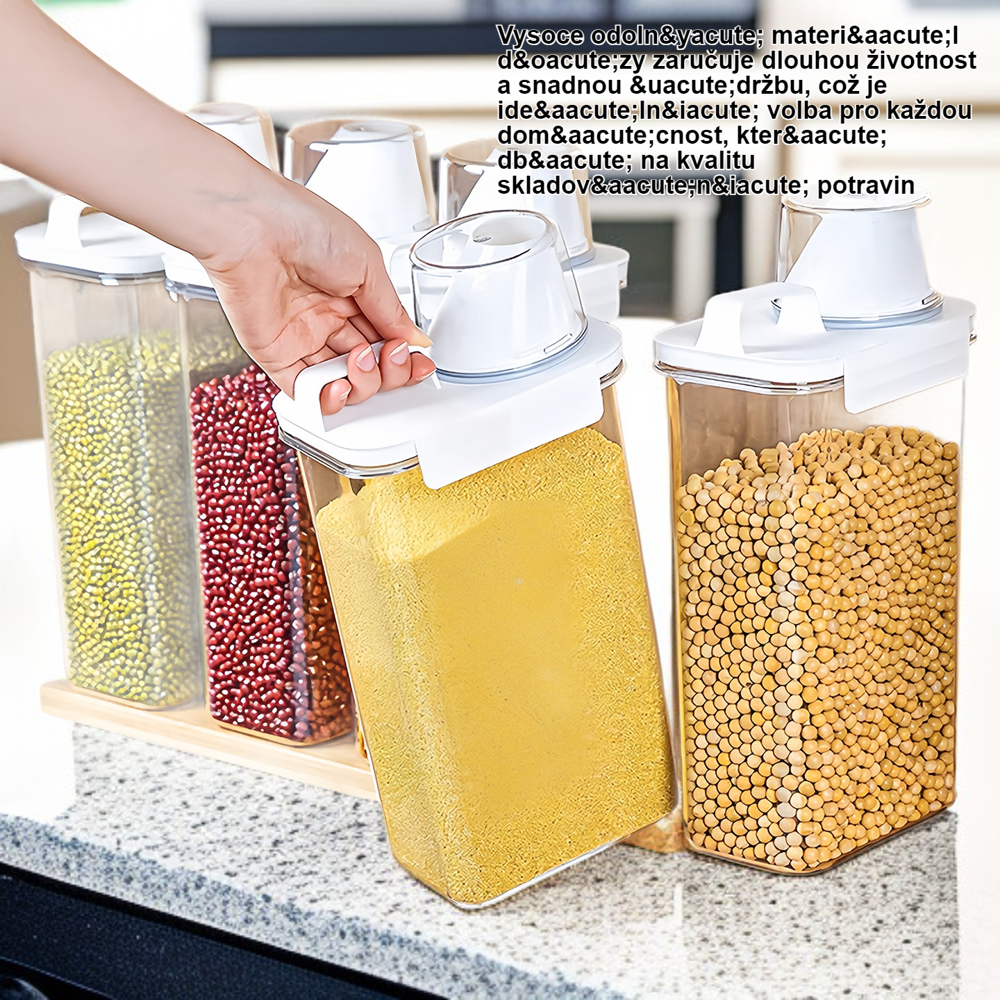 Dóza na rýži pro domácí použití