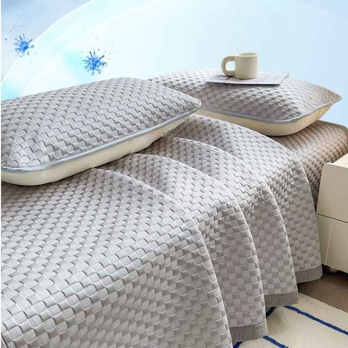 輕奢風冰絲沙發墊，夏季涼感坐墊套裝