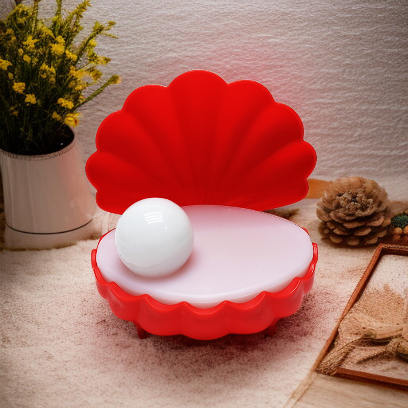 환상적인 조개껍질 무드등