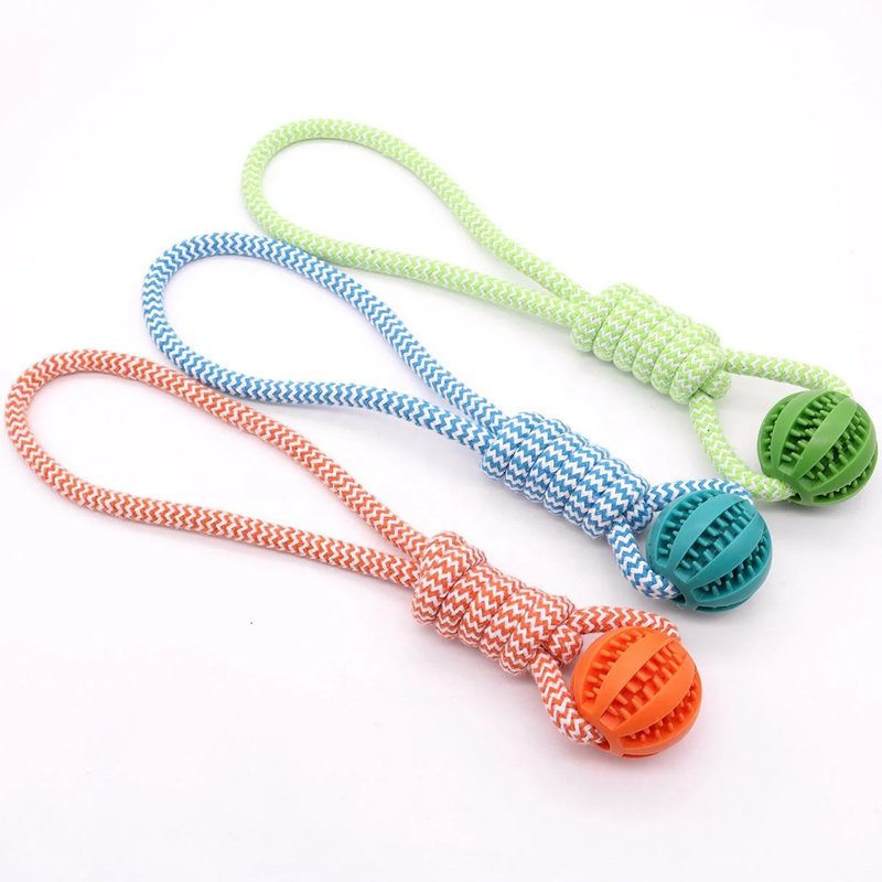 Watermelon Shaped Pet Toy Dog Chew Durable Rope Toy