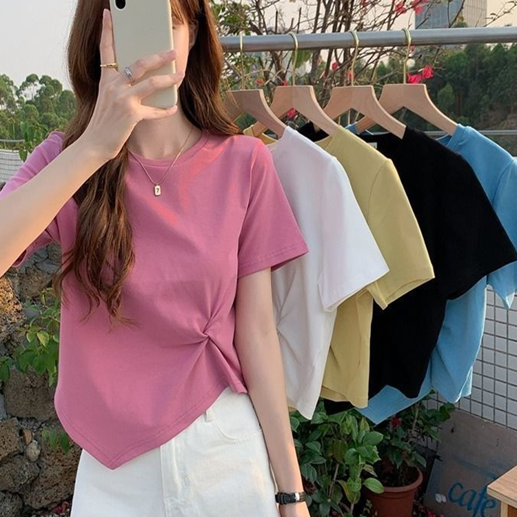 Irregular Twisted T-shirt