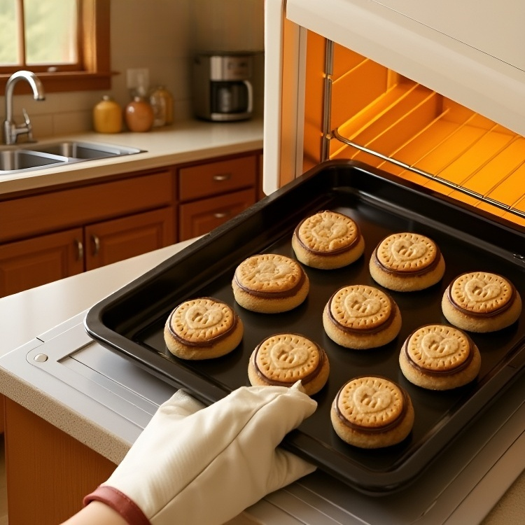 [잊을 수 없을 만큼 맛있는] 헤이즐넛 초콜릿 샌드위치 쿠키